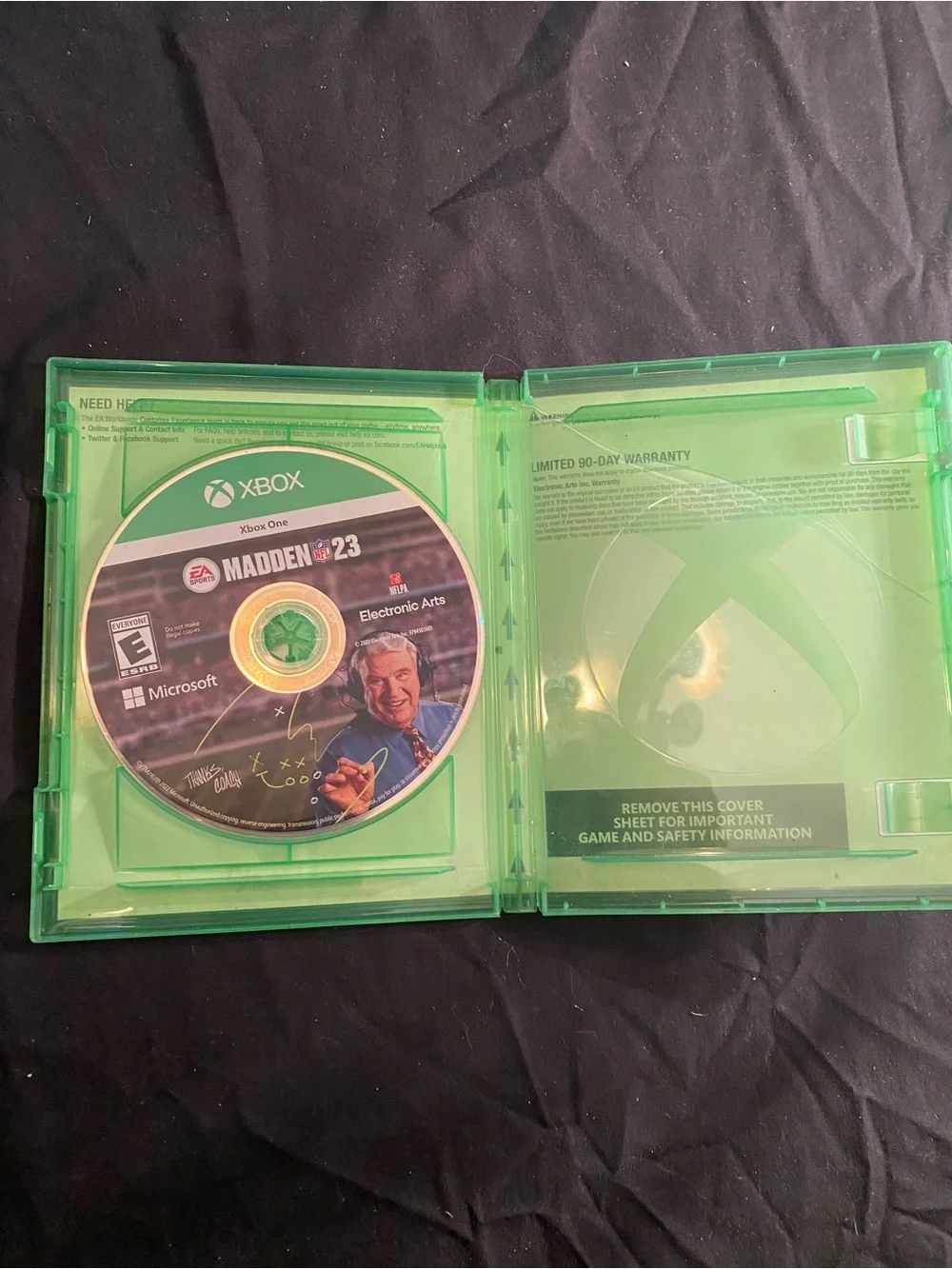 Microsoft Xbox One Madden NFL 23 - Green Case, Multicolor Cover Art